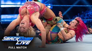 FULL MATCH  Asuka vs Charlotte Flair – Women’s Title Match SmackDown LIVE March 26 2019 [upl. by Dareg]