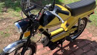 1980 Batavus Starflite Rare vintage moped running [upl. by Afihtan484]