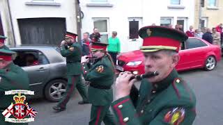 Castlederg Young Loyalists FB  Clogher Valley Grenadiers FB 1st Annual Parade 2024 [upl. by Ynahpets]