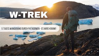 Der WTrek in Patagonien  5 Tage wandern und zelten Schaffen wir das [upl. by Zsolway]