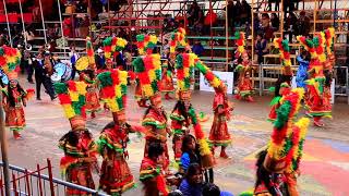 Carnaval de Oruro Tobas traditional Bolivian dancing Oruro Carnival HD long versionTobas Zona Sud [upl. by Akcinehs]