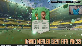 DAVID MEYLER BEST FIFA PACKS [upl. by Yelwah566]