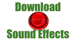 How To Download Sound Effects [upl. by Yerffe]