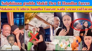 Makiioro fi idiris haadha faaxee walii yeroo caffaran Feyise youtube [upl. by Vandyke241]