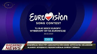 Eurowizja 2023TVP zagluszyla buczenie SZTUCZNYMI oklaskami Blanki Internauci przedstawiaja dowod [upl. by Nadine456]