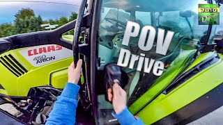 CLAAS Arion 450  POV Drive 60FPS [upl. by Leribag]