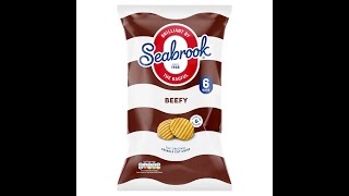 SEABROOK BEEFY CRISPS REVIEW [upl. by Cosenza161]