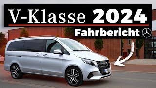 Wie sparsam ist der neue LuxusFamilien Van 🤔 I VKlasse Facelift [upl. by Bogosian]