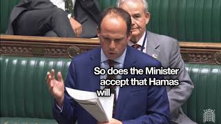 Question to the Foreign Minister on Misappropriation of Aid by Hamas [upl. by Ymassej603]