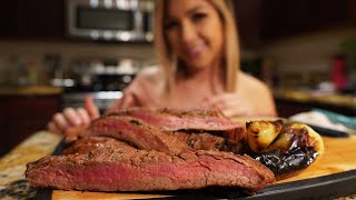 How To Make Carne Asada  Claudia Regalado [upl. by Yartnoed]