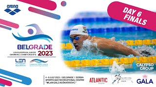 DAY 6  Finals  LEN European Junior Swimming Championships 2023 [upl. by Everard]