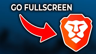 How To Enter And Exit Full Screen In Brave  Fullscreen Tutorial [upl. by Marcelo]