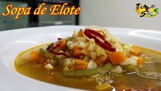 Sopa de Elote explicada quotpaso a pasoquot TOQUE Y SAZÓN Corn Soup Recipe [upl. by Nibroc]