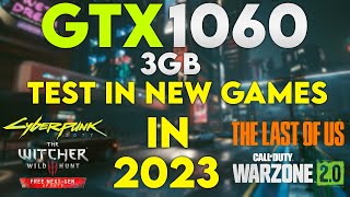 GTX 1060 3GB in 2023  Test in Latest Games [upl. by Anelys901]