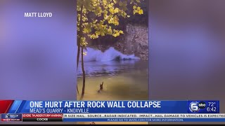 Quarry Closed After Rock Collapse [upl. by Yllime]