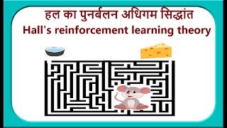 हल का पुनर्बलन सिद्धांत Halls reinforcement theory [upl. by Ylrebmic]