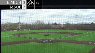 MSOE D3 Club Baseball Vs EMU Game 1 [upl. by Icyak]