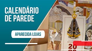 Aparecida Lojas calendário de parede [upl. by Suiddaht]