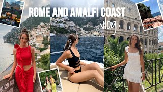 ROME AMALFI COAST AND SORRENTO VLOG  ITALY SUMMER TRAVELS 🇮🇹  9 day fullitinerary trip [upl. by Autum]