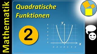 Quadratische Funktionen 2  Rueff [upl. by Navarro]