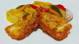 👌BACALAO REBOZADO A LA CERVEZA CON PATATAS A LO POBRE TAN RICO 🍻  BEATRIZ COCINA [upl. by Pepita202]