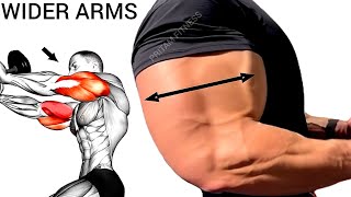 How to Make Wider Arms 4 Best Exercises [upl. by Florentia758]