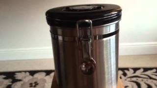 Customer review of the new Coffee Gator Canister [upl. by Neila211]