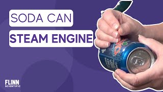 How To Build Simple Soda Can Steam Engine [upl. by Assirim]