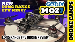 NEW KING of Long Range  GEPRC Moz7 HD Long Range Fpv Drone  FLIGHTS amp REVIEW [upl. by Einehpets]