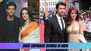 Most Costliest Divorce In Bollywod  Hritik  Suzan I Aamir Khan and Reena Dutta I Saif  Amrita [upl. by Adnov332]