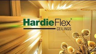 HardieFlex ceilings Installation Video [upl. by Whitman]