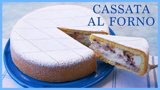 CASSATA AL FORNO SICILIANA  ricetta facile passo passo  di mamma Giorgia  Cucina Con Emilio [upl. by Eramal]