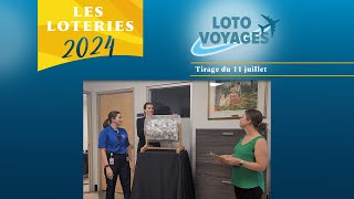 LOTOVOYAGES 2024  Félicitations aux 𝒈𝒂𝒈𝒏𝒂𝒏𝒕𝒔 du 11 juillet ✈️ 🏖️ [upl. by Walczak]