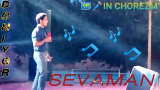 Sevaman  Ijroga baho bering 10 Nevomusic music karaoke cover [upl. by Adnawaj992]