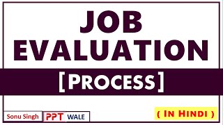 JOB EVALUATION PROCESS IN HINDI  Concept amp Process  HRM  BBAMBABcom  ppt [upl. by Ahseetal]