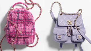 CHANEL METIERS DART COLLECTION 202324 ❤️ CHANEL BACKPACKS [upl. by Myrna]