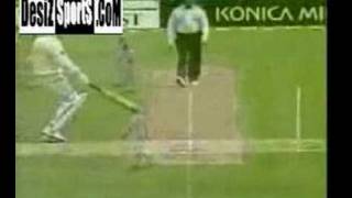 Muttiah Muralitharans amazing run out  Christchurch vs NZ [upl. by Kyred]