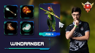 WINDRANGER SUPPORT 4 Pos by OG CEB  Dota 2 734 Pro Gameplay [upl. by Nebe779]