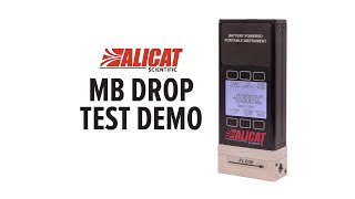 Alicat Mass Flow Meter Demo  Drop Test [upl. by Lombardo85]