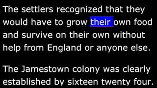 American History  Part 003  Settlers in America [upl. by Pedrick]