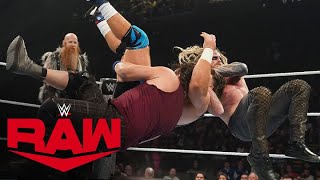 FULL MATCH The Wyatt Sicks vs Chad Gable amp The Creed Brothers Raw Aug 5 2024 [upl. by Hoj566]