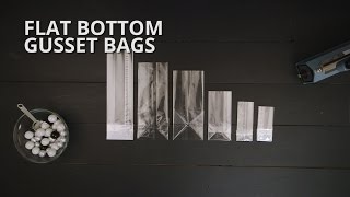 Flat Bottom Gusset Bags [upl. by Butterfield]