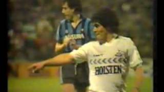 Diego Maradona Plays For Spurs 1986 [upl. by Conah]