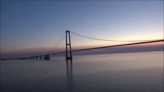 Serenade of the Seas Cruise Ship Sailing under Oresund Bridge [upl. by Inele]