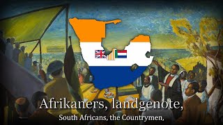 “Afrikaners Landgenote” — South African Patriotic Song [upl. by Ahsikar]