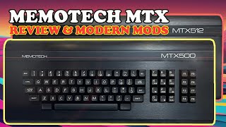 1983 Memotech MTX500512 Review and Modern Mods [upl. by Cathrin]