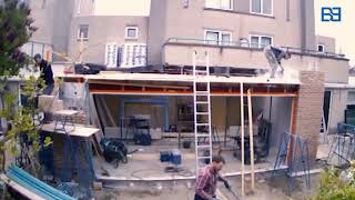 aanbouw of uitbouw timelapse bouw verslag [upl. by Ojeibbob]