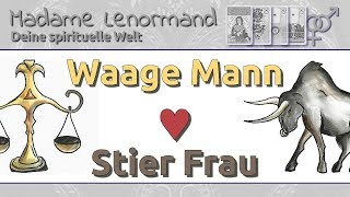 Waage Mann amp Stier Frau Liebe und Partnerschaft [upl. by Sisxela]