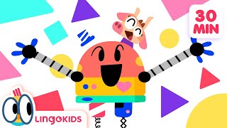 SHAPES SONG 💠🟣🔺  More Fun songs for Kids  Lingokids [upl. by Forsta822]