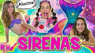 🧜‍♀️ ME CONVIERTO en SIRENA a las 3 AM 🐬 24 HORAS siendo la SIRENITA [upl. by Nonez978]